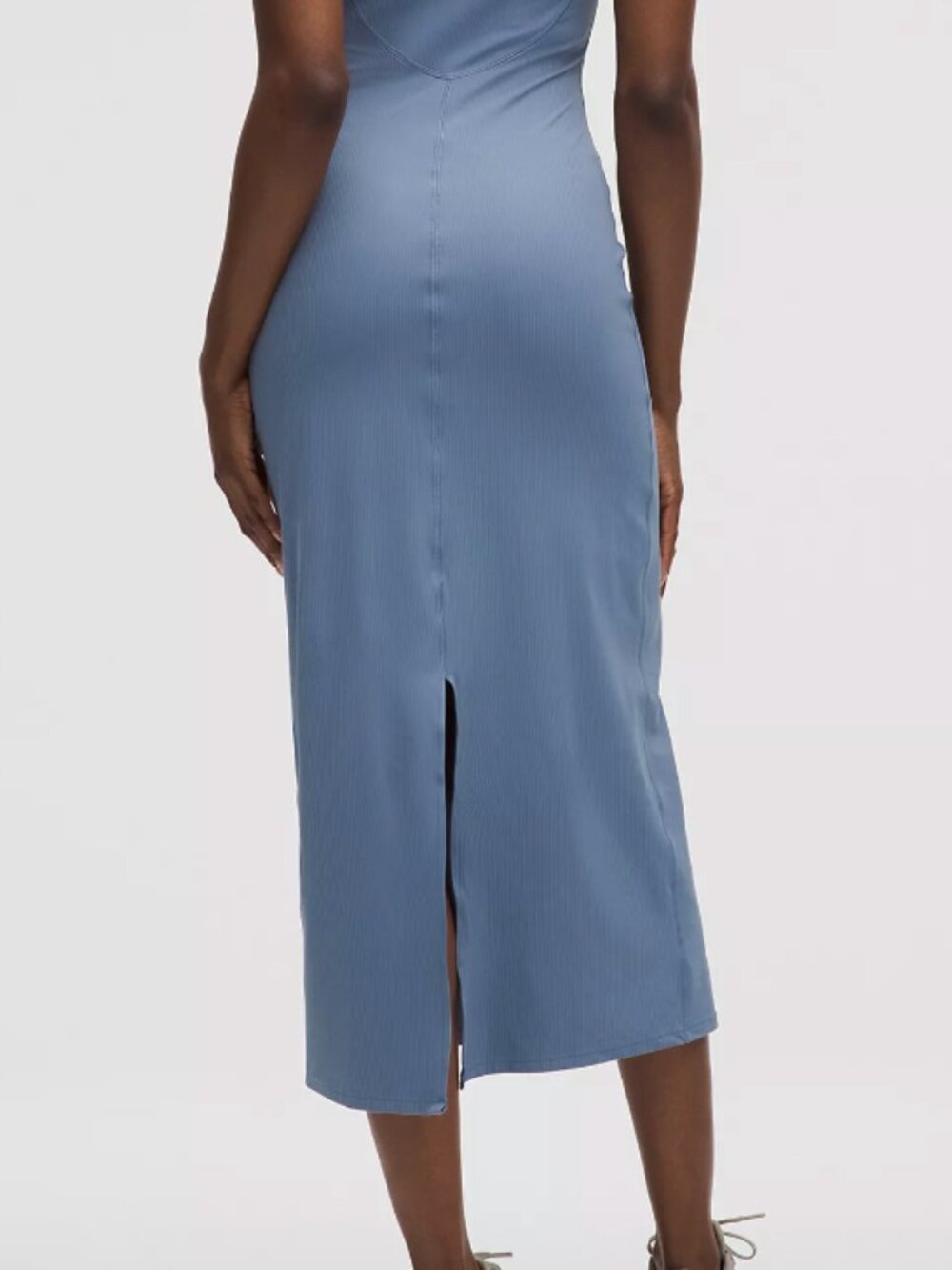 All Aligned Ribbed Midi Dress - Picture 2 of 2
